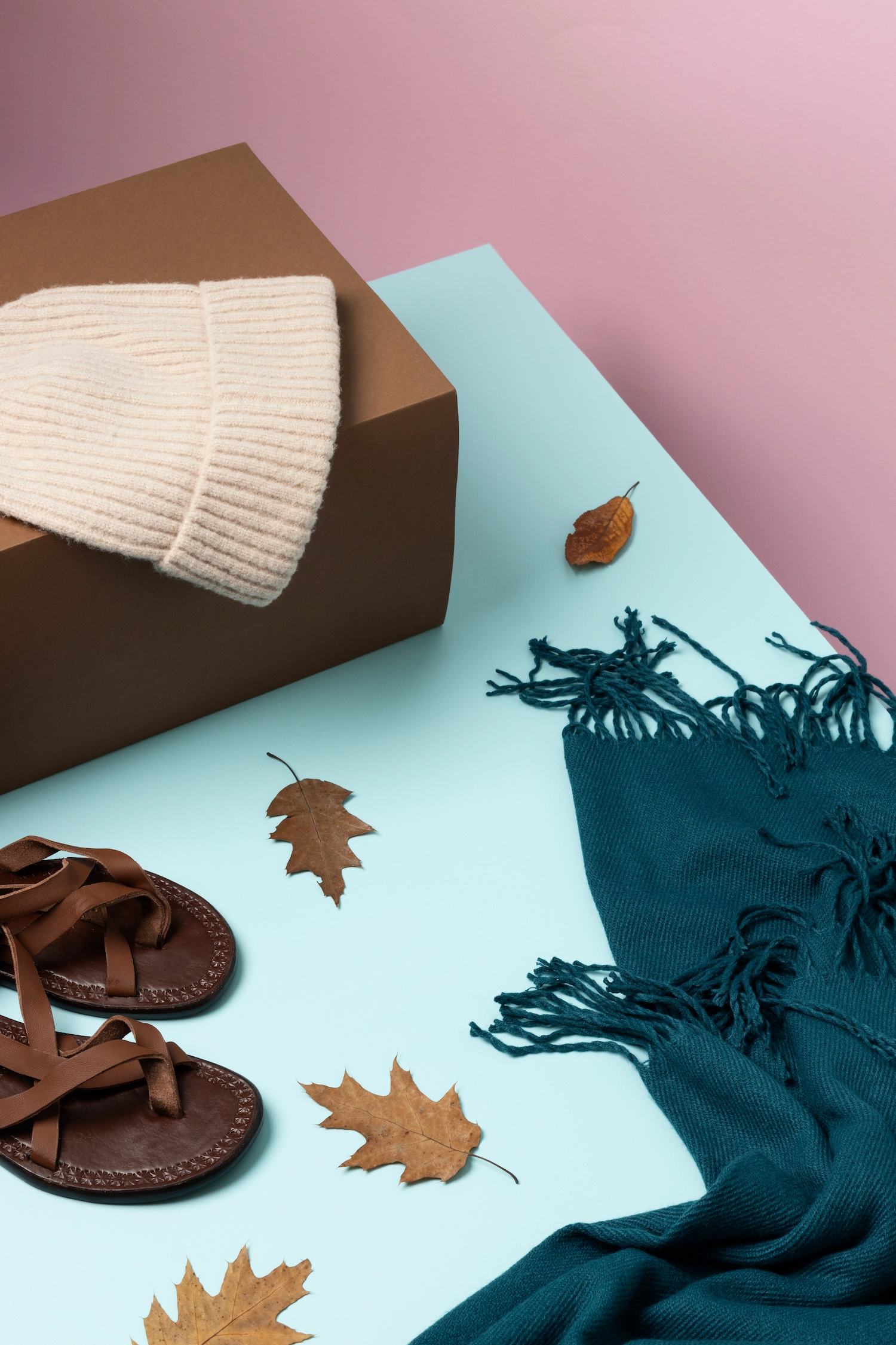 Curated seasonal fashion collection display